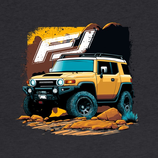 Vintage Style FJ Cruiser by Kid Relic